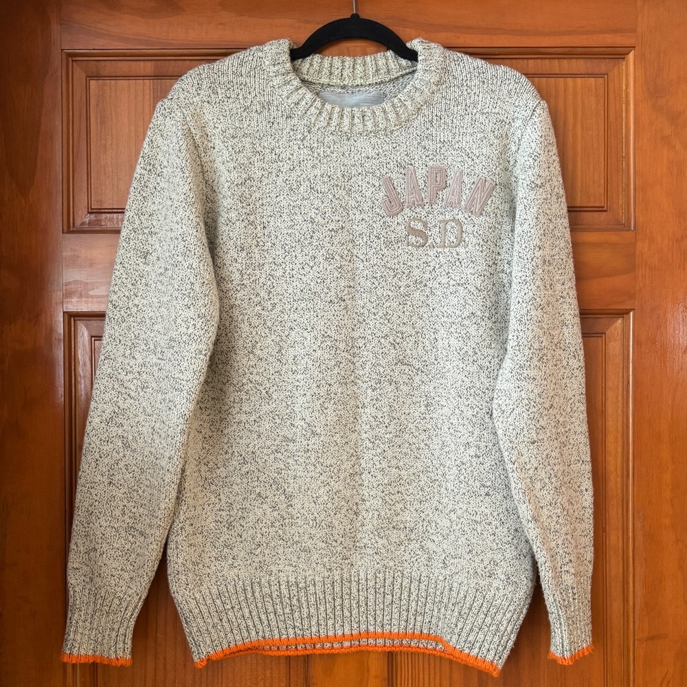 Superdry Japan S.D. Knit Crew Neck Pullover Sweater